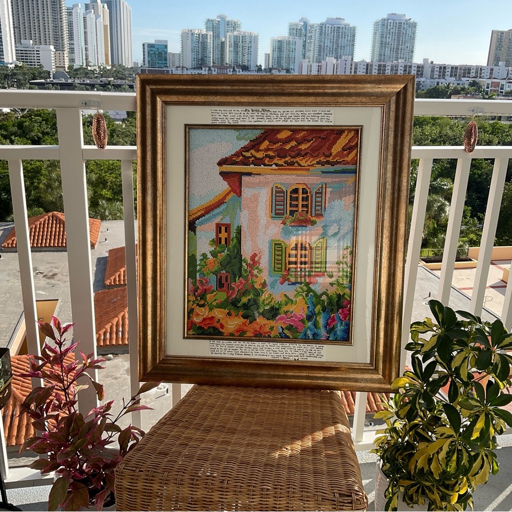 My Tuscan Dream — One of One Original Beaded Artwork